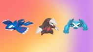 Kyogre, Excadrill, and Metagross (Image via TPC)